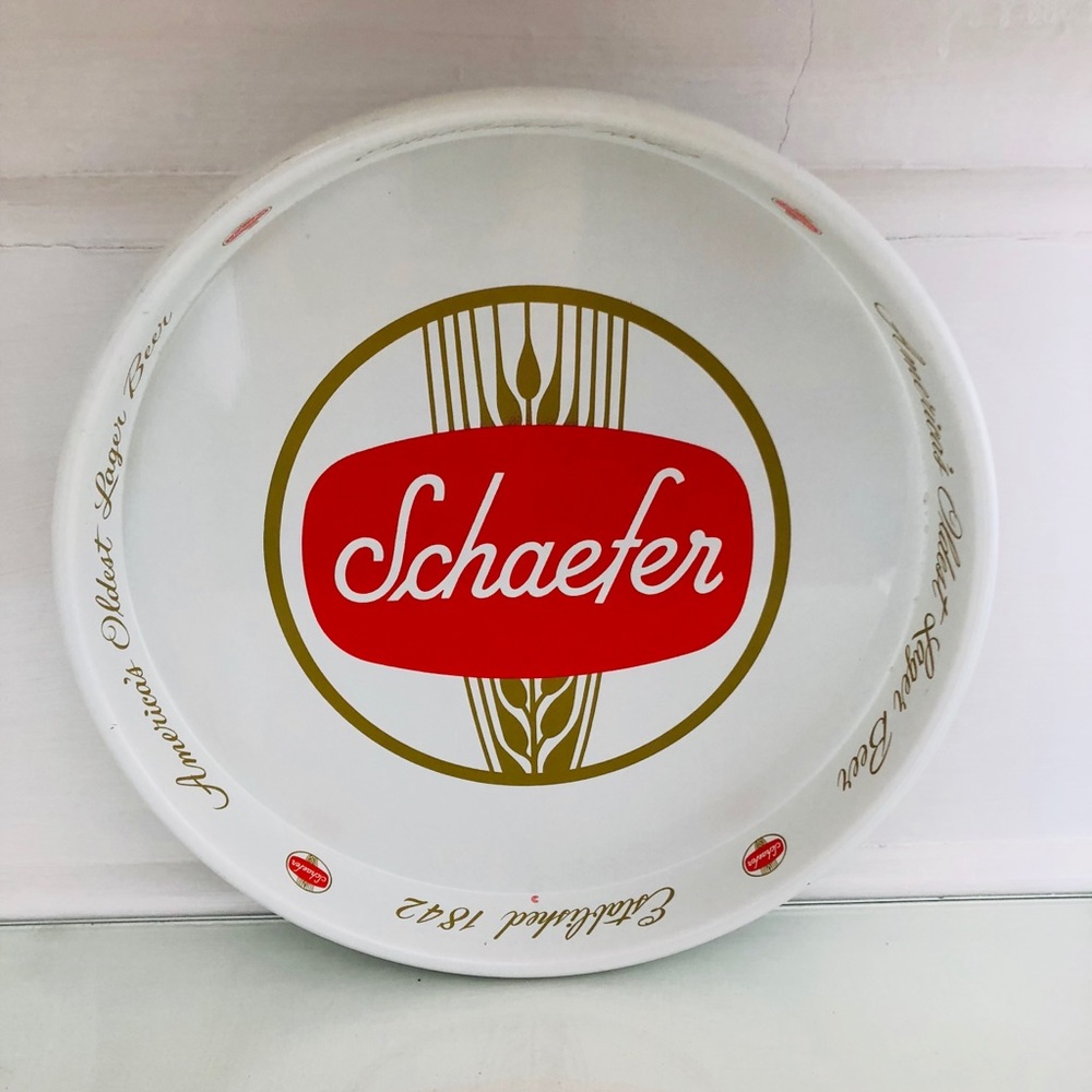 Vintage Schaefer Beer Tray
